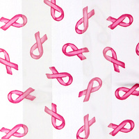 BREAST CANCER AWARENESS PINK RIBBON SCARF WRAP