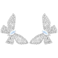 BUTTERFLY RHINESTONE EARRINGS
