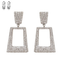 STONE W/CLIP EARRING