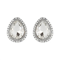 Teardrop Stud Earrings Eq153Gbk