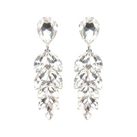 MARQUISE CRYSTAL POST EARRINGS