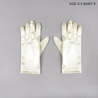 AGE 0-3 BABY SATIN GLOVE