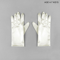 AGE 4-7 CHILDREN SATIN GLOVE