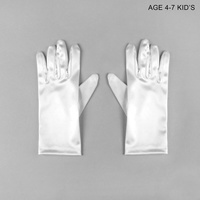 AGE 4-7 CHILDREN SATIN GLOVE