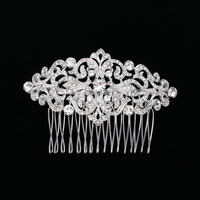 Stone Ornate Victorian Design Hair Comb Hcy4944Rcl