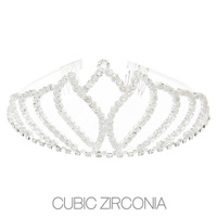 GEM FLARE BRIDAL 15 PAGEANT TIARA