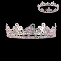 RHINESTONE FLOWER CROWN W/STONES