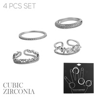 r cz marquise ring 4pcs pack
