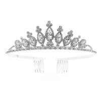 MED RHINESTONE TIARA
