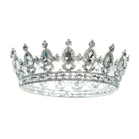 FULL RHINESTONE PAGEANT CROWN