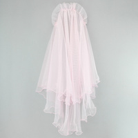 BRIDAL VEIL DOUBLE LAYER PINK