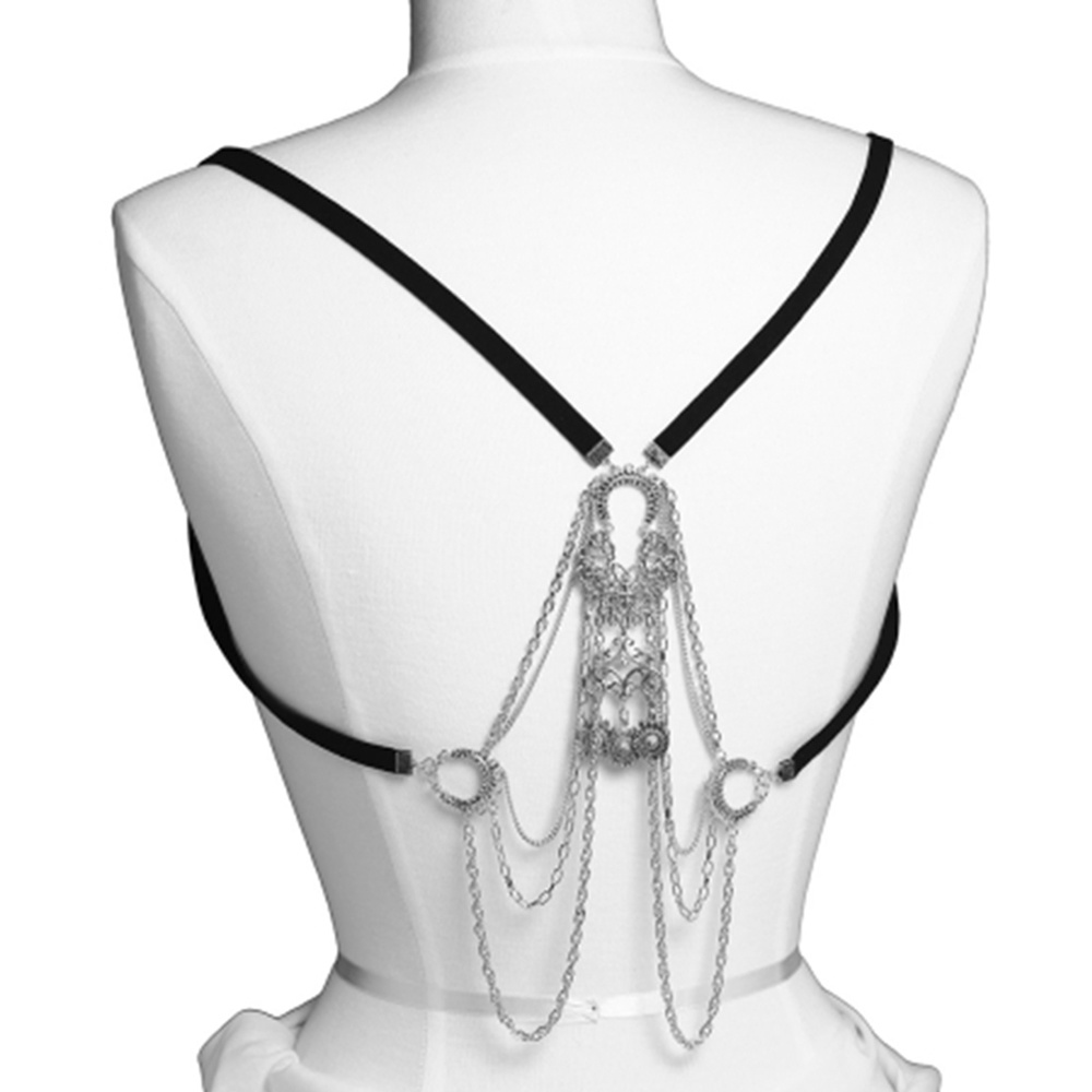 15188 S Dangly Back Body Chain Harness 15188S Body Jewelry
