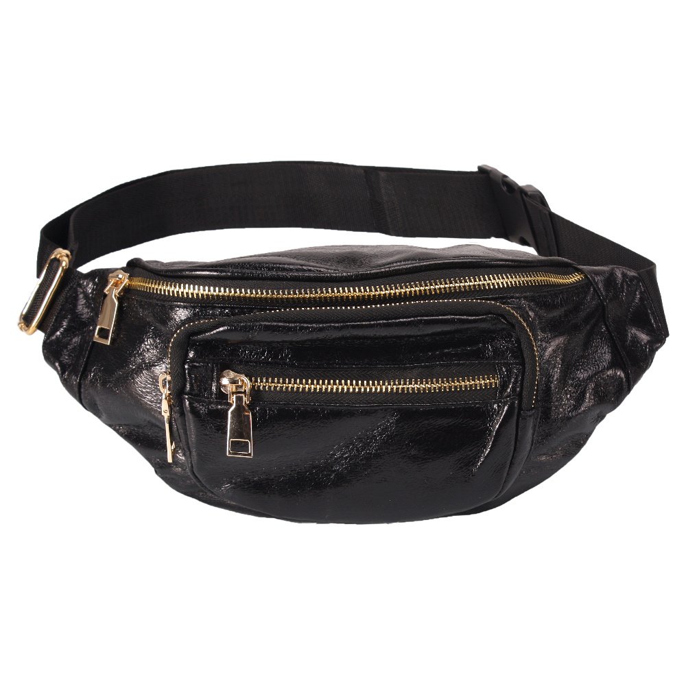 BAG8570 MU METALLIC MULTI COLOR FANNY PACK - Fashion Bags