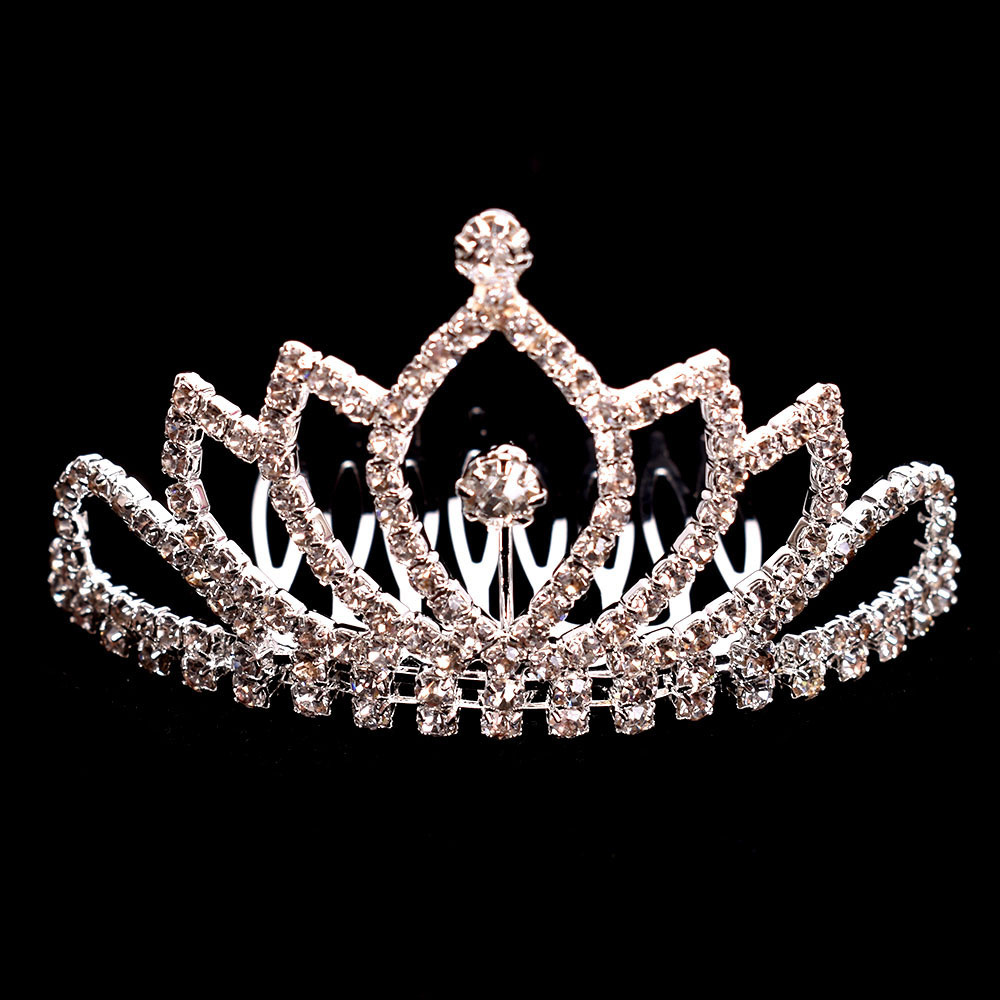 HCY10684 S SMALL HAIR COMB TIARA Mini Comb Tiara