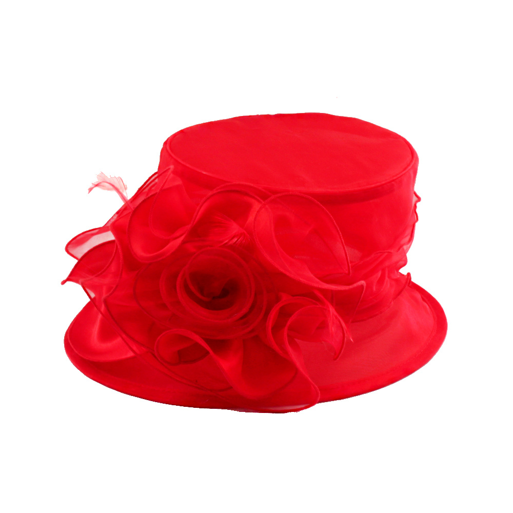crushable organza hats