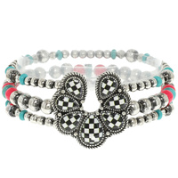 WESTERN SQUASH BLOSSOM BRACELET