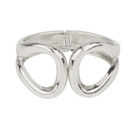 OPEN INLAY HINGED BANGLE BRACELET