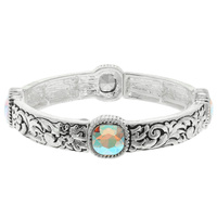WESTERN CRYSTAL STRETCH BRACELET