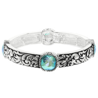 WESTERN CRYSTAL STRETCH BRACELET