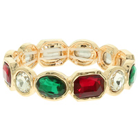 BEZEL-SET CRYSTAL BRACELET
