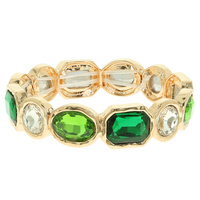 BEZEL-SET CRYSTAL BRACELET