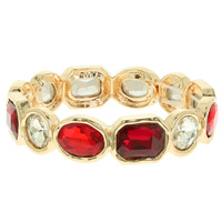 BEZEL-SET CRYSTAL BRACELET