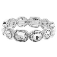 BEZEL-SET CRYSTAL BRACELET