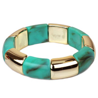 CHUNKY RESIN STRETCH BRACELET