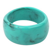 MARBLED RESIN BANGLE BRACELET
