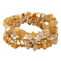 FREEFORM STONE BEAD BRACELET SET