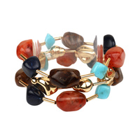 MARBLE CCB MULTI STACKABLE ELASTIC BRACELET