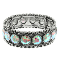 WESTERN CABOCHON STRETCH BRACELET