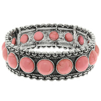 WESTERN CABOCHON STRETCH BRACELET