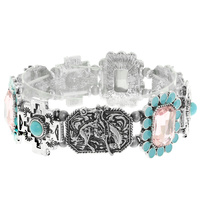 WESTERN HORSE CONCHO BRACELET