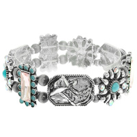 WESTERN COWBOY BOOTS BRACELET