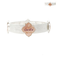 DOUBLE STRETCH LORDS PRAYER BRACELET