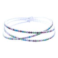 CRISSCROSS RHINESTONE BRACELET