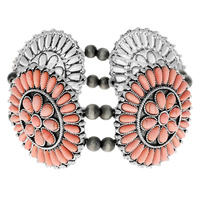 WESTERN TURQUOISE STRETCH BRACELET