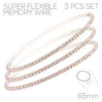 2MM/65MM WIRE 5 BRACELET