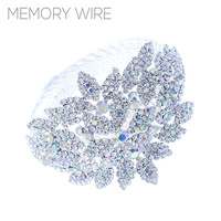 ABCR-S S RS FLOWER LEAF CUFF BRACELET