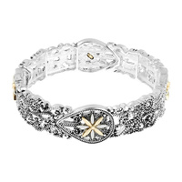 FILIGREE TEXTURE STRETCH BRACELET