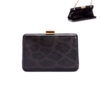 SIMPLE LEOPARD CHEETAH EVENING BAG