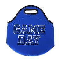 GAME DAY NEOPRENE INSULATED LUNCH BAG TOTE