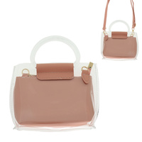 CLEAR CROSSBODY BAG WITH POUCH