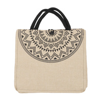 AZTEC THEMED CANVAS TOTE BAG