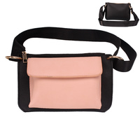 DOUBLE POCKET CROSS BODY/FANNY PACK
