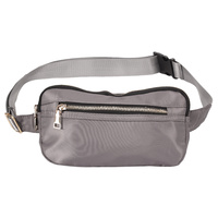 FABRIC BELT BUCKLE FANNY PACK