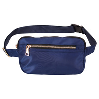 FABRIC BELT BUCKLE FANNY PACK