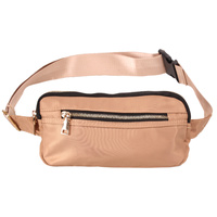 FABRIC BELT BUCKLE FANNY PACK