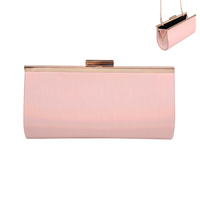 RIBBED LONG EVENING BAG